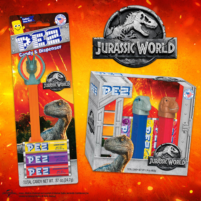 PEZ Candy, Inc. Announces All New Jurassic World Line