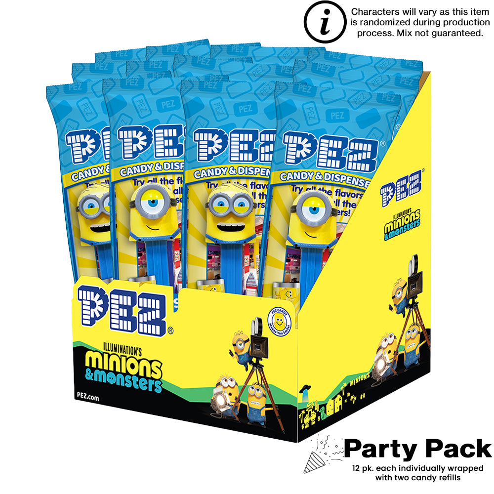 Minions PEZ - 12 count Party Pack