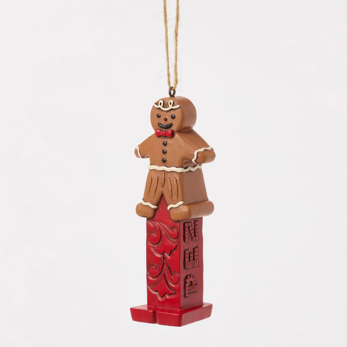 Jim Shore PEZ Gingerbread Man Ornament