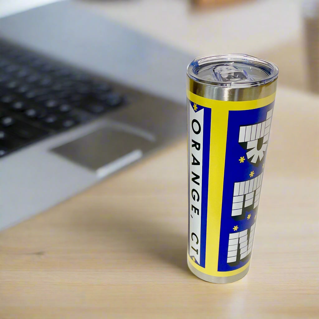 PEZ Retro Blue Stainless Steel Tumbler