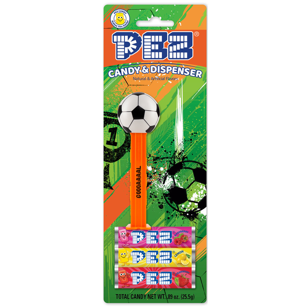 PEZ Soccer Ball Dispenser - Goooaaaal (PEZ Exclusive)