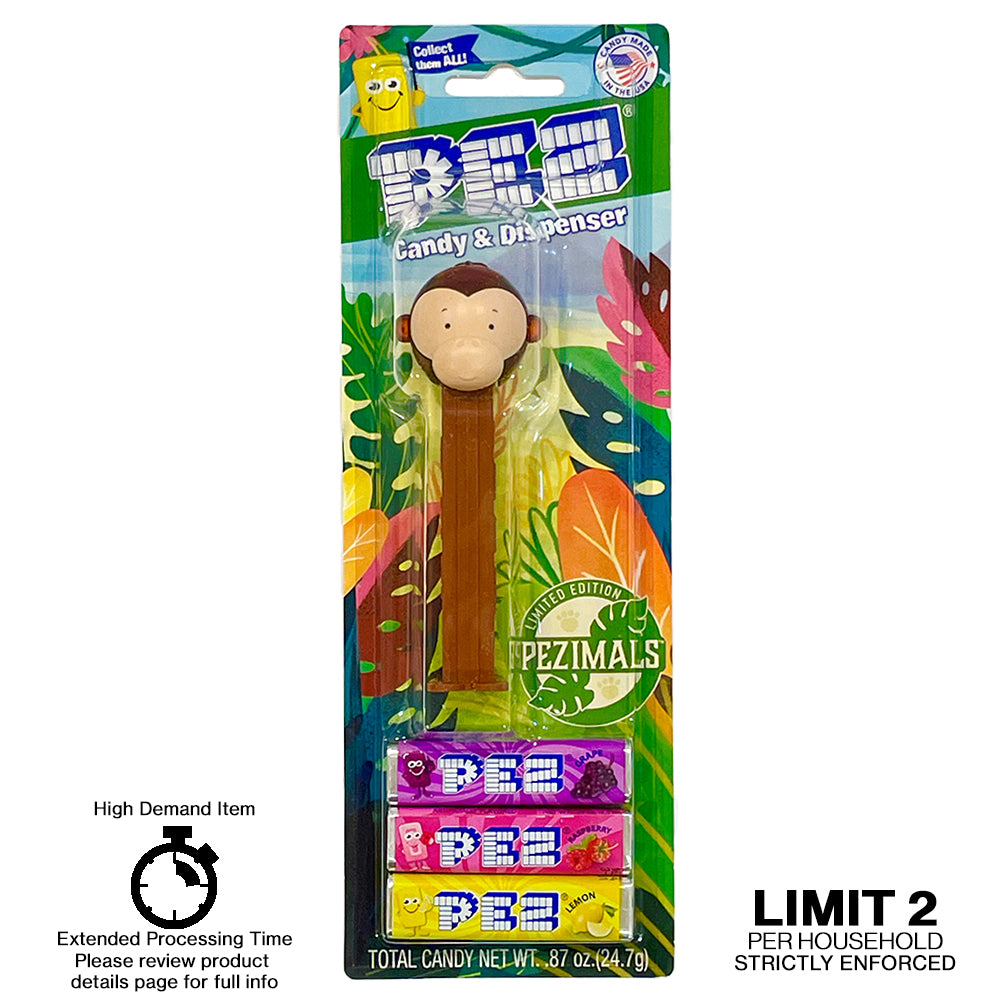 PEZimals Crystal Monkey (LIMIT 2 per household - strictly enforced)