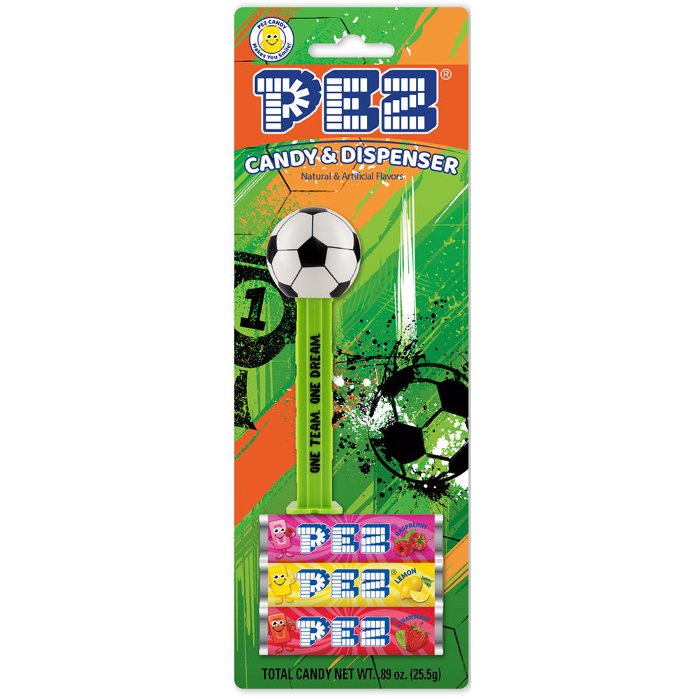 PEZ Soccer Ball Dispenser - One Team One Dream (PEZ Exclusive)