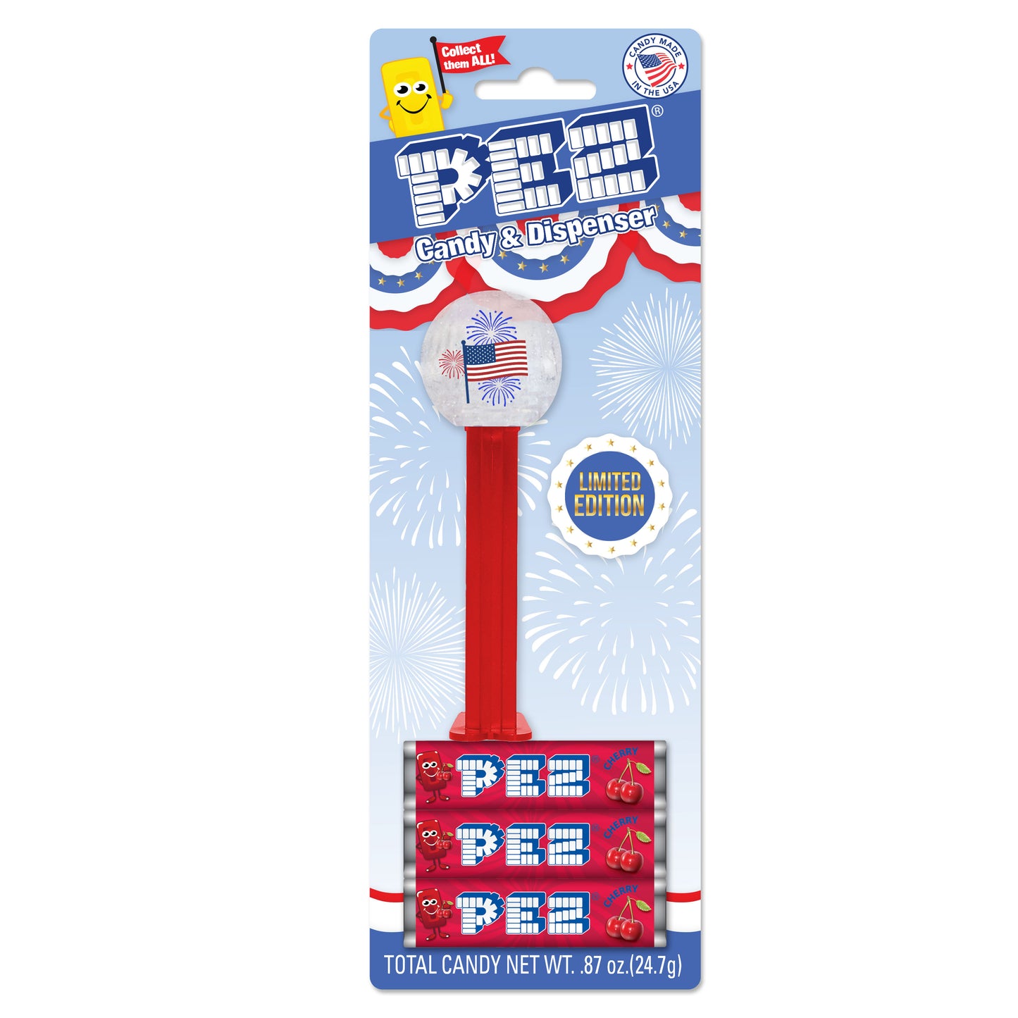 USA Flag (PEZ Exclusive Dispenser)