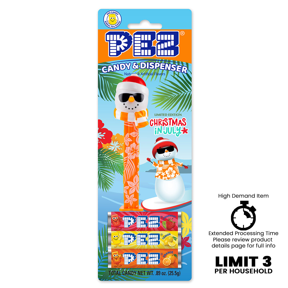 Summer Snowman (PEZ Exclusive - Limit 3)