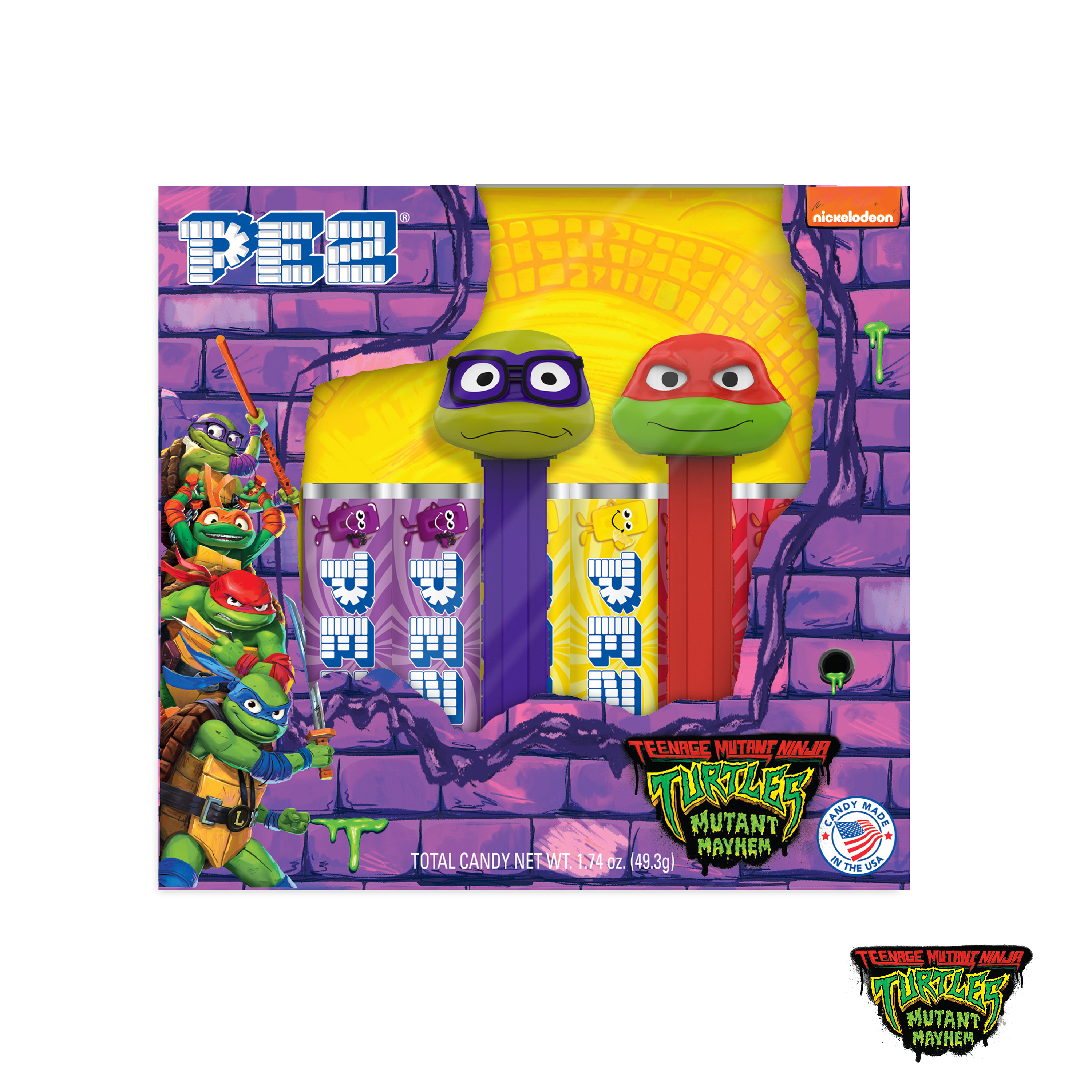 TMNT Tortues Ninja Nickelodeon 2012 - Set De 4 Distributeur PEZ Collectibles P Image 544314 Grande TMNT Tortues Ninja Nickelodeon 2012 - Set De 4 Distributeur PEZ Collectibles P Image 544314 Grande