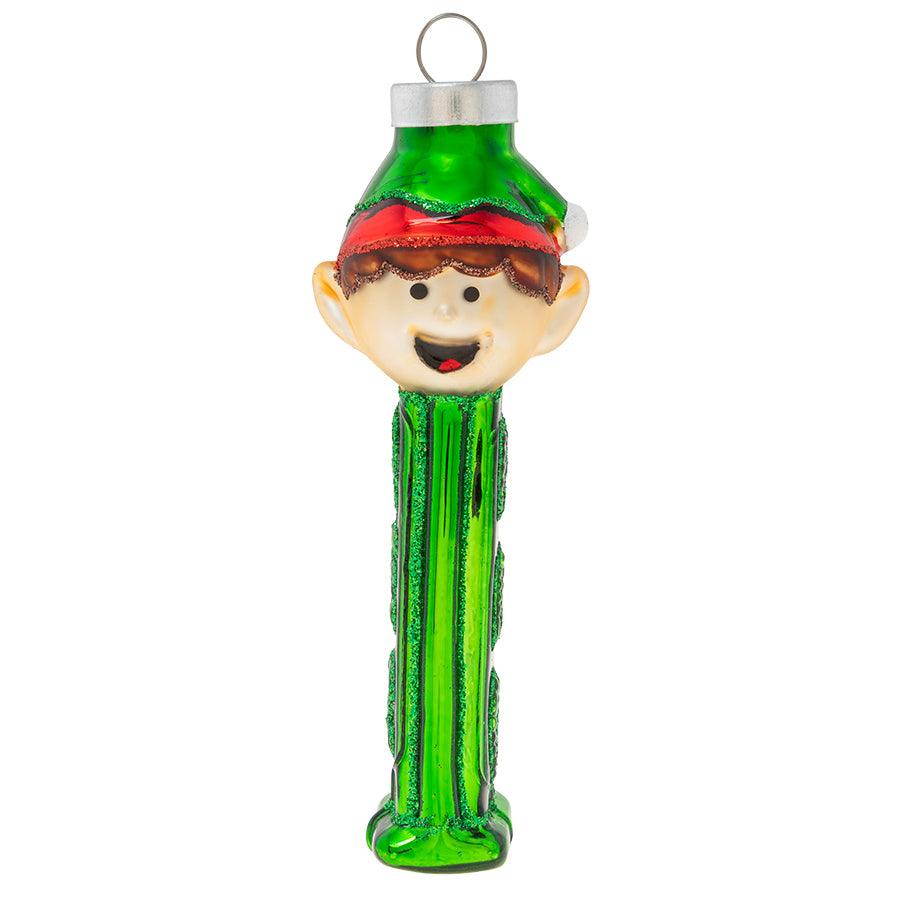 Kat + Annie Elf PEZ Christmas Ornament