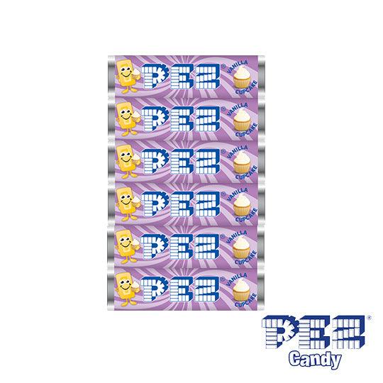 PEZ Candy Vanilla Cupcake 6 Pack PEZ Official Online Store