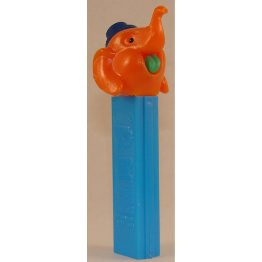 Elephant with flat hat