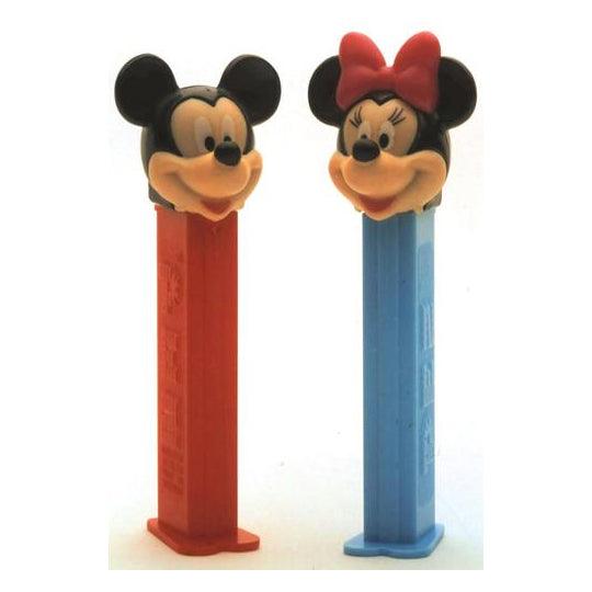 Mickey and Minnie Mouse