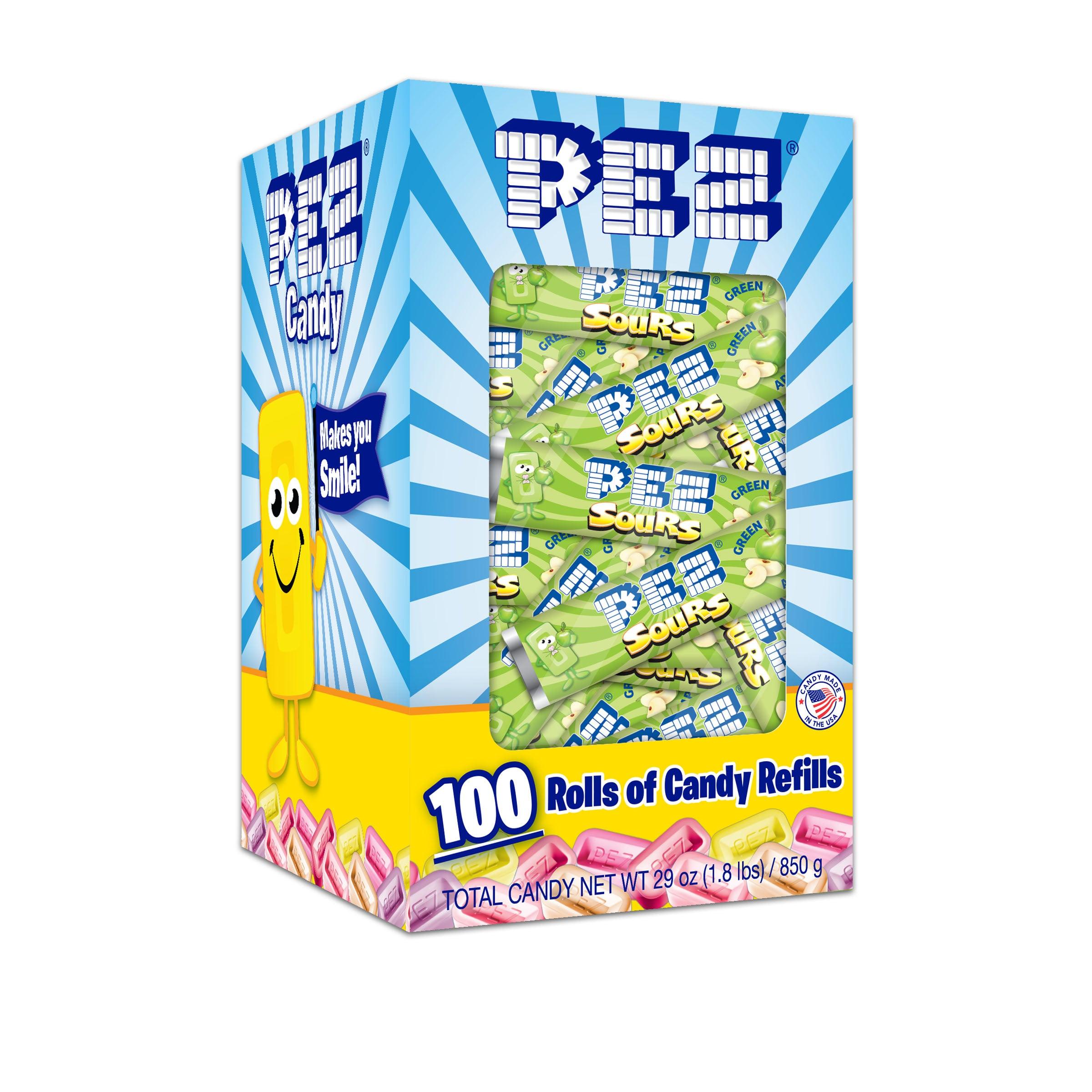 Sour Green Apple PEZ Candy Refills Bulk Box - 100 rolls - PEZ Candy