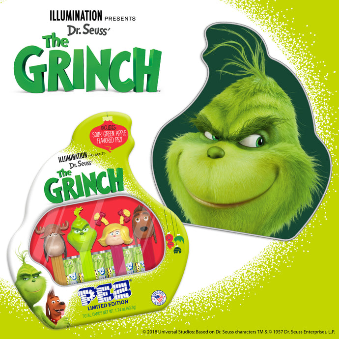 PEZ Candy, Inc. Introduces The Grinch Gift Tin