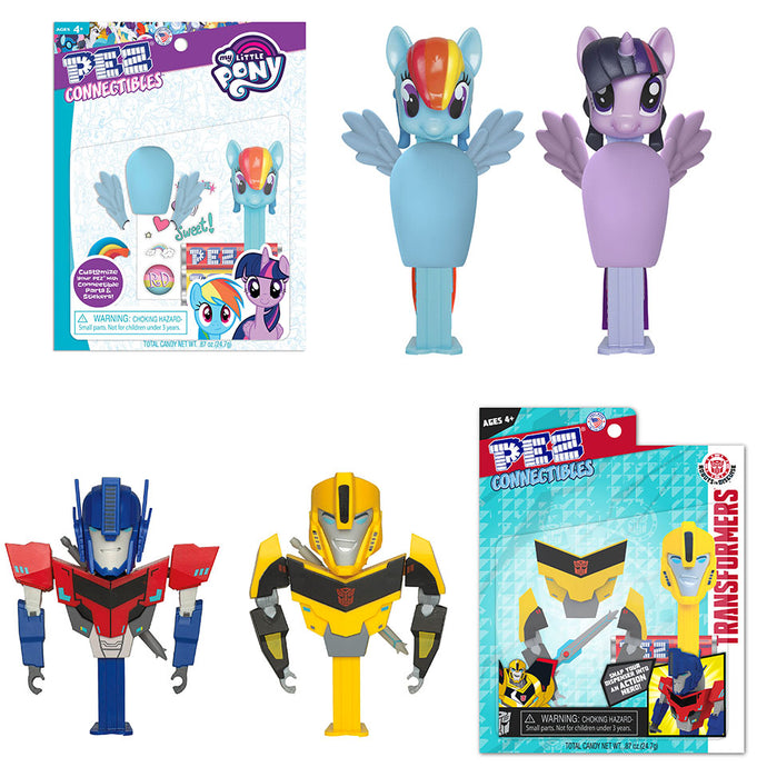PEZ Candy, Inc. Teams Up with Hasbro for new PEZ Connectibles line