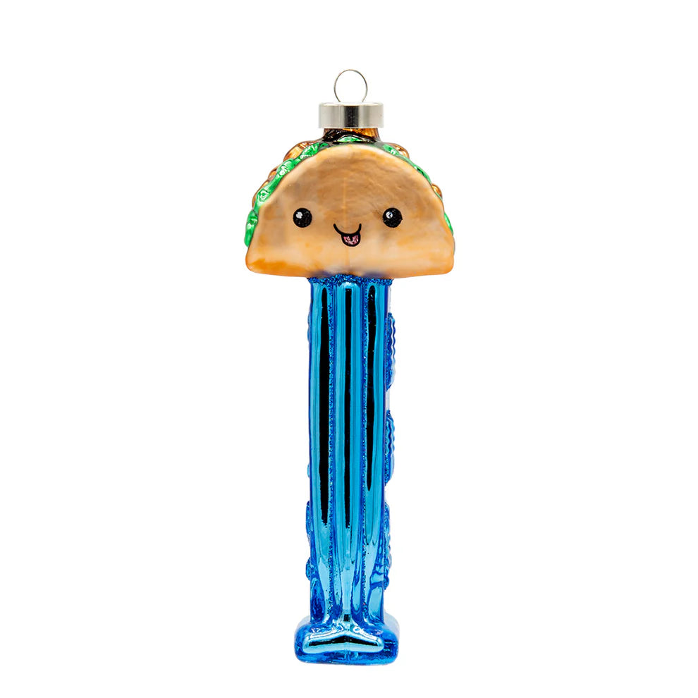 Kat + Annie Taco PEZ Christmas Ornament