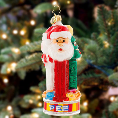 Christopher Radko Jolly PEZ Ornament