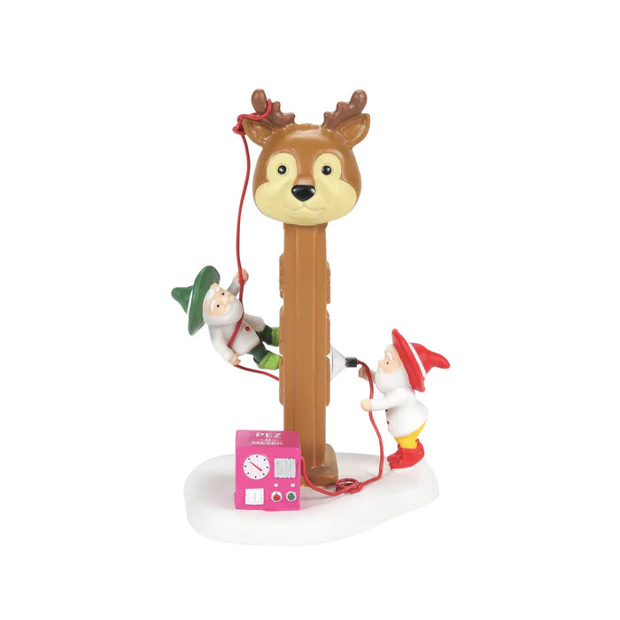 Reindeer PEZ Christmas Village Figurine