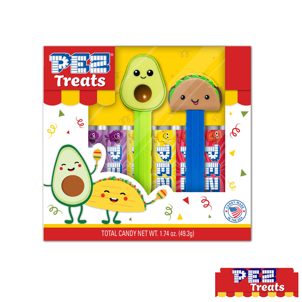 PEZ Treats Gift Set (Avocado & Taco)