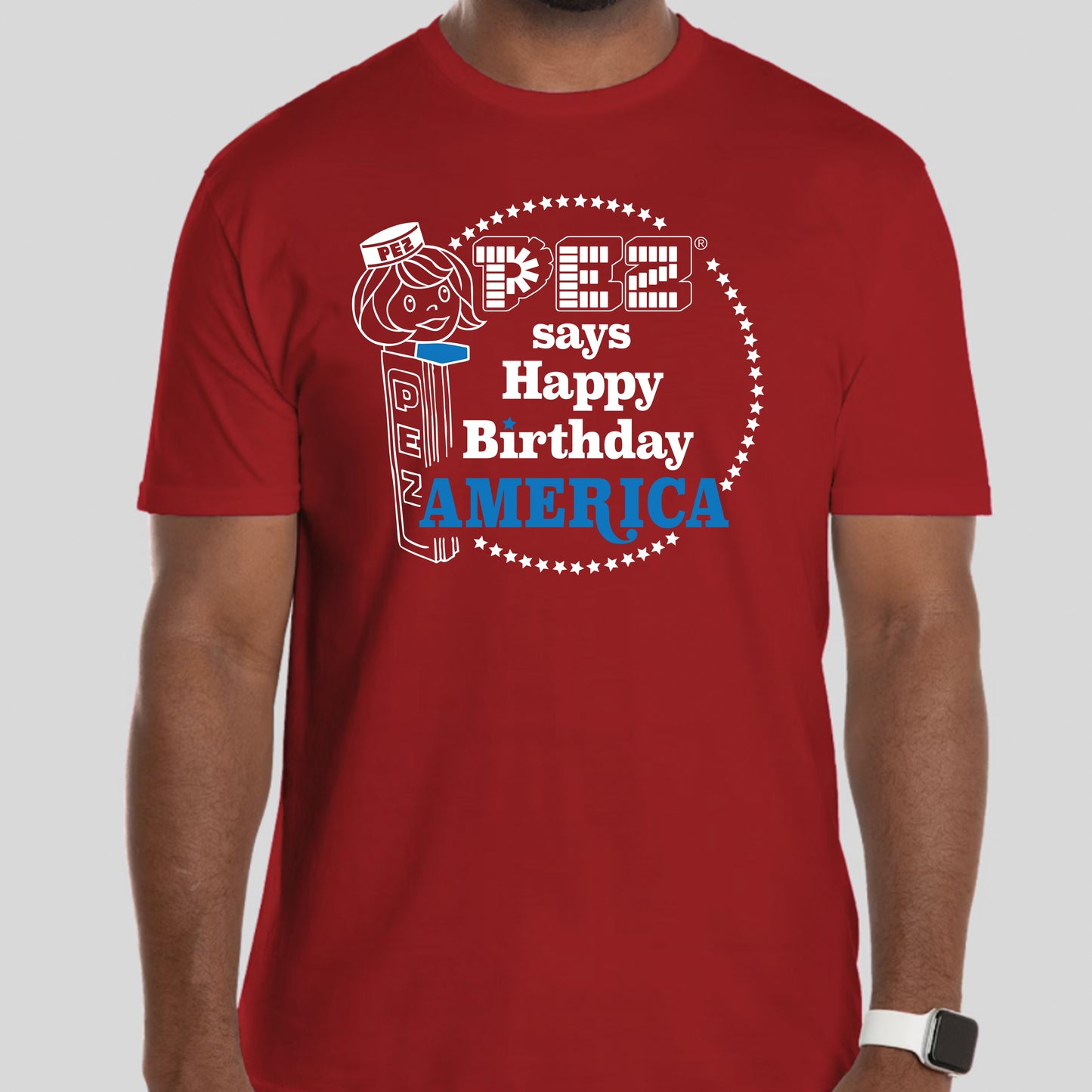 Happy Birthday America T-Shirt (Adult/Unisex)