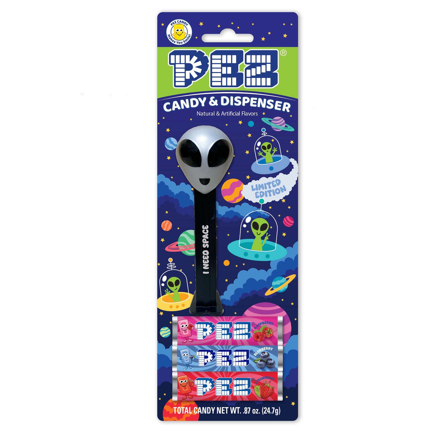 "I Need Space" Alien (PEZ Exclusive - Limit 3)