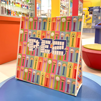 PEZ Recycle Shopping Tote Bag Treats Design