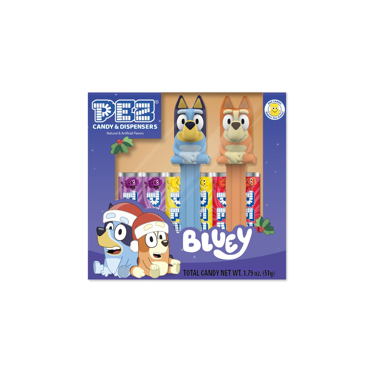 Bluey Christmas PEZ Gift Set (Bluey and Bingo)