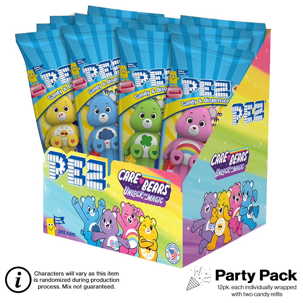 Care Bears PEZ Party Pack (12 pack - each Individually wrapped)