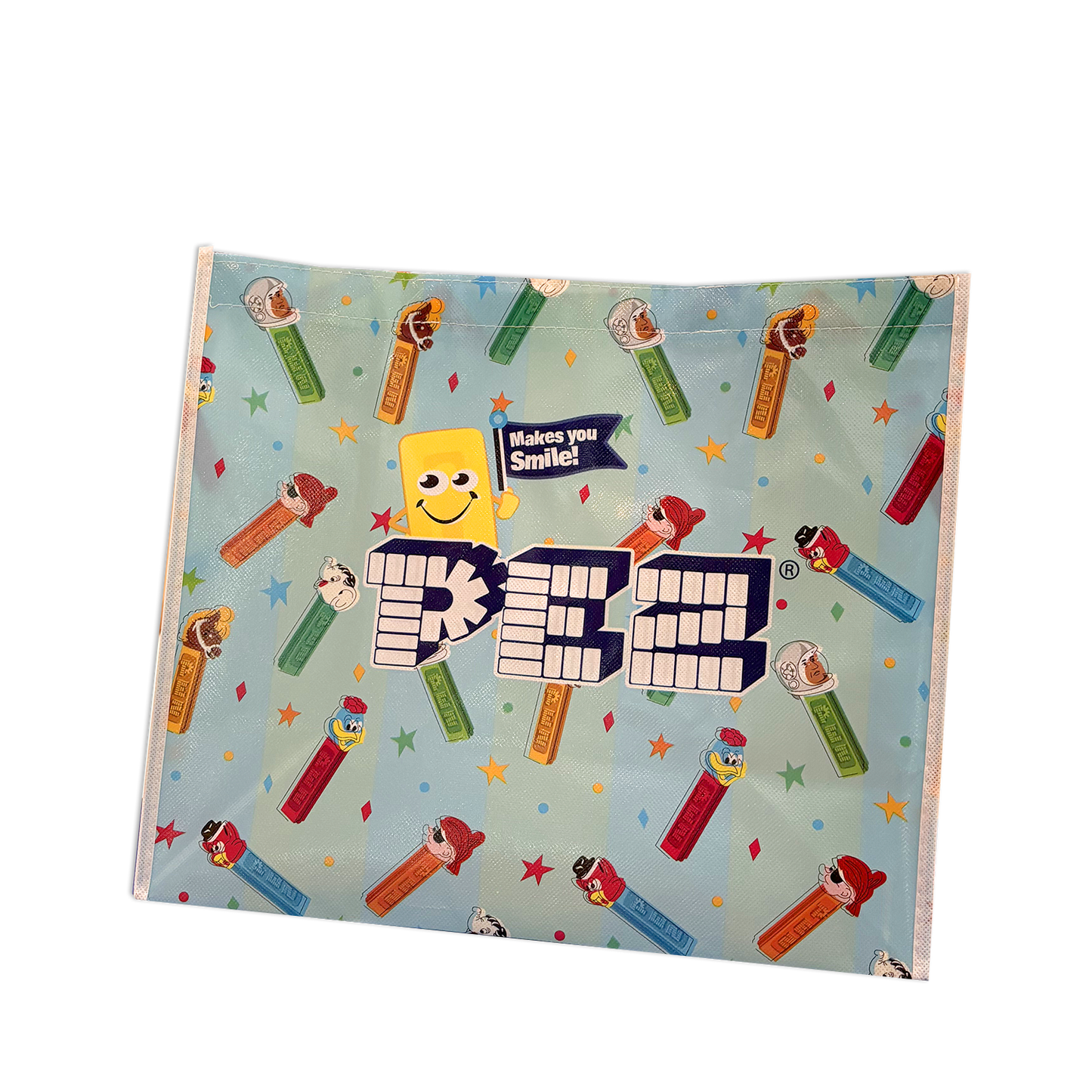 PEZ Recycle Shopping Tote Bag Favorites Design
