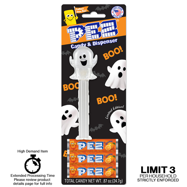 Crystal Ghost (PEZ.com exclusive) Limit 3 per household strictly enforced