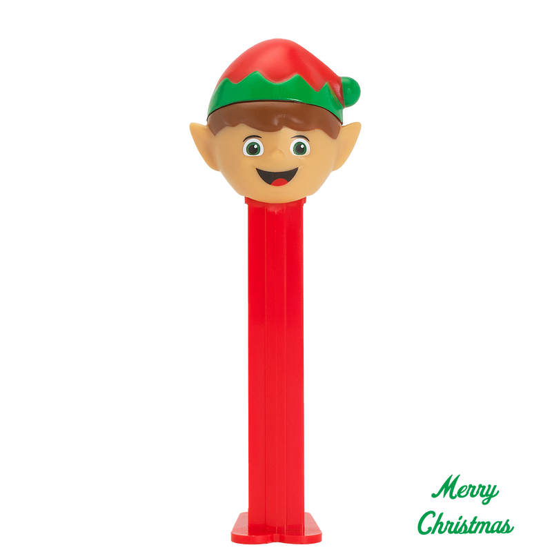 Red/Green Elf PEZ Dispenser & Candy Christmas PEZ Official Online