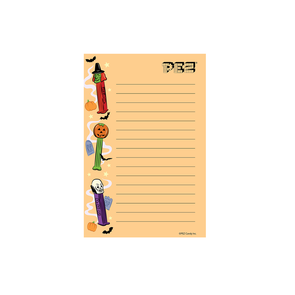 Note Pad (Retro PEZ Halloween)