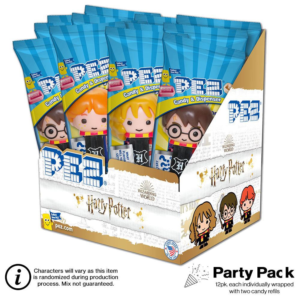 Harry Potter PEZ Party Pack (12 pack - each Individually wrapped)