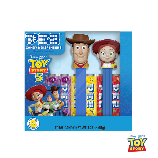 Toy Story PEZ Gift Set (Woody & Jessie PEZ Dispensers)