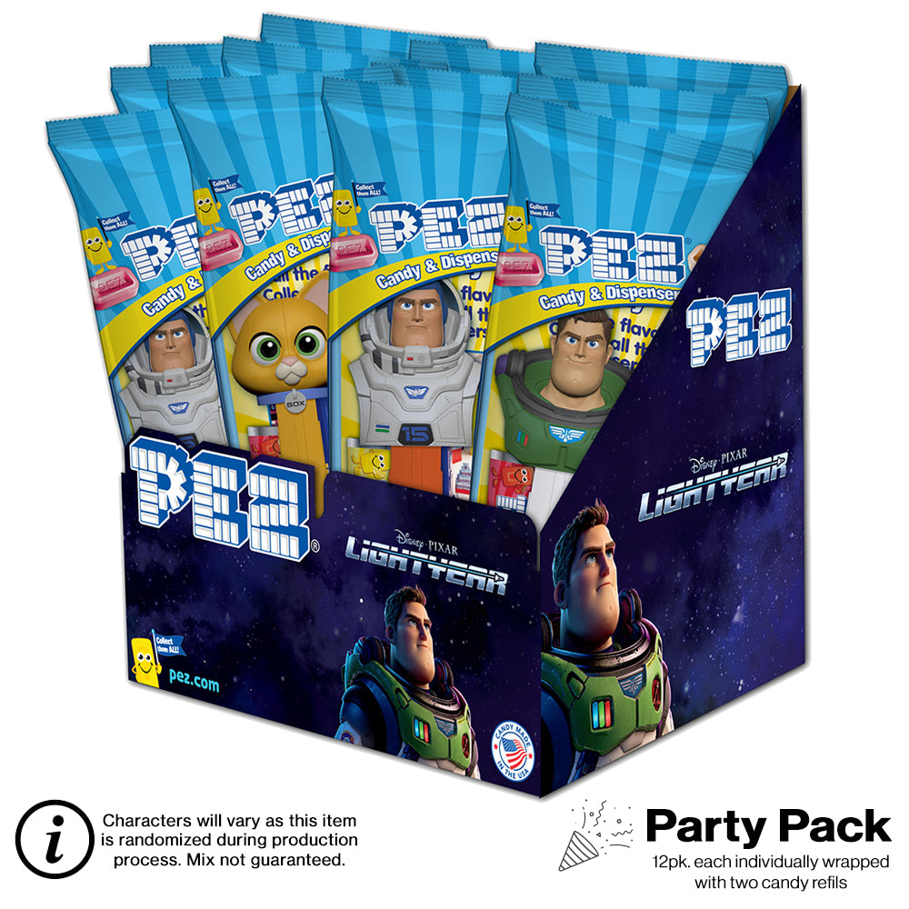 Disney • Pixar Lightyear PEZ Party Pack (12 pack - each Individually wrapped)