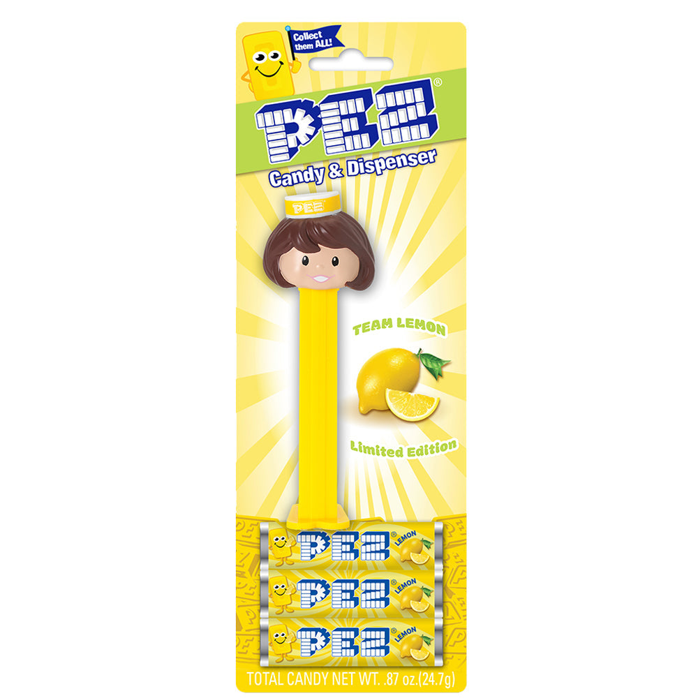 PEZ Presenter Girl Lemon (PEZ.com exclusive)