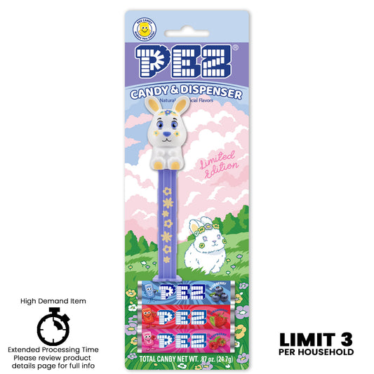 Spring Flower Easter Bunny (PEZ Exclusive - Limit 3 per household)