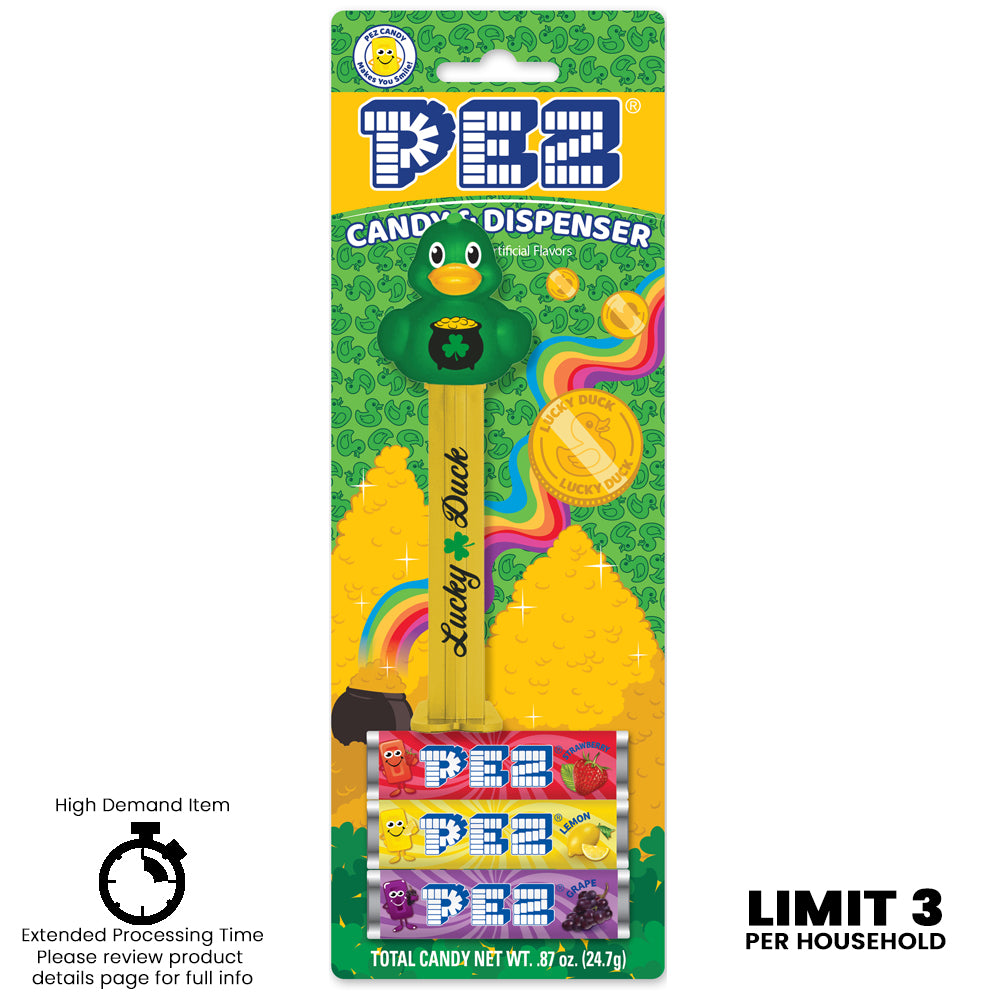 Lucky Duck St. Patrick's (PEZ Exclusive - Limit 3 per household)