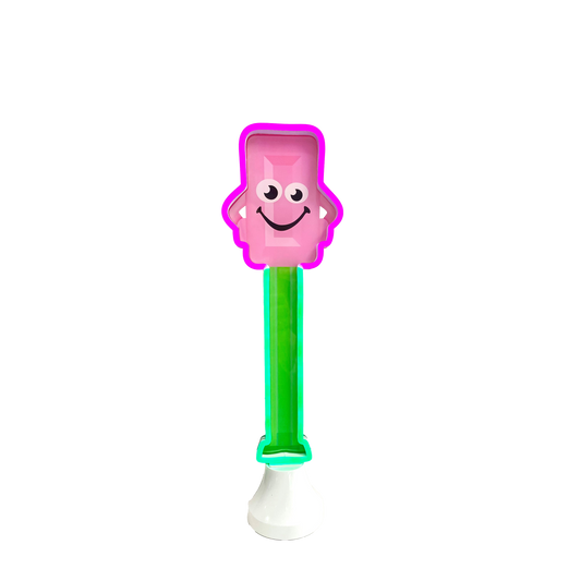 Candy Mascot Table Top Neon Sign
