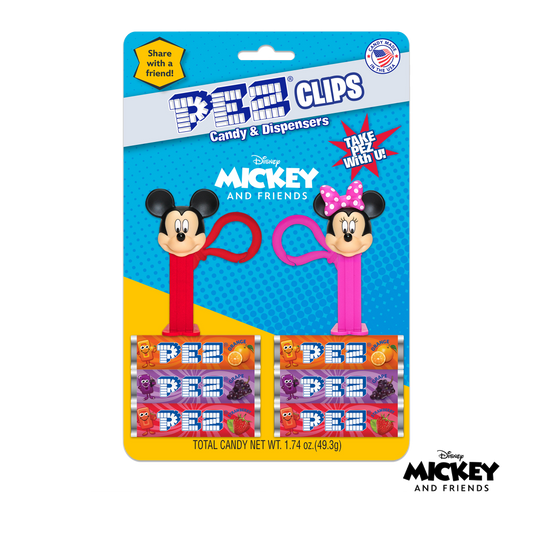 Disney Mickey and Friends PEZ Clips