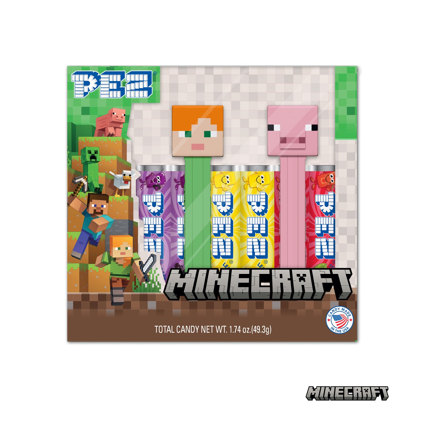 Minecraft Gift Set (Alex & Pig)