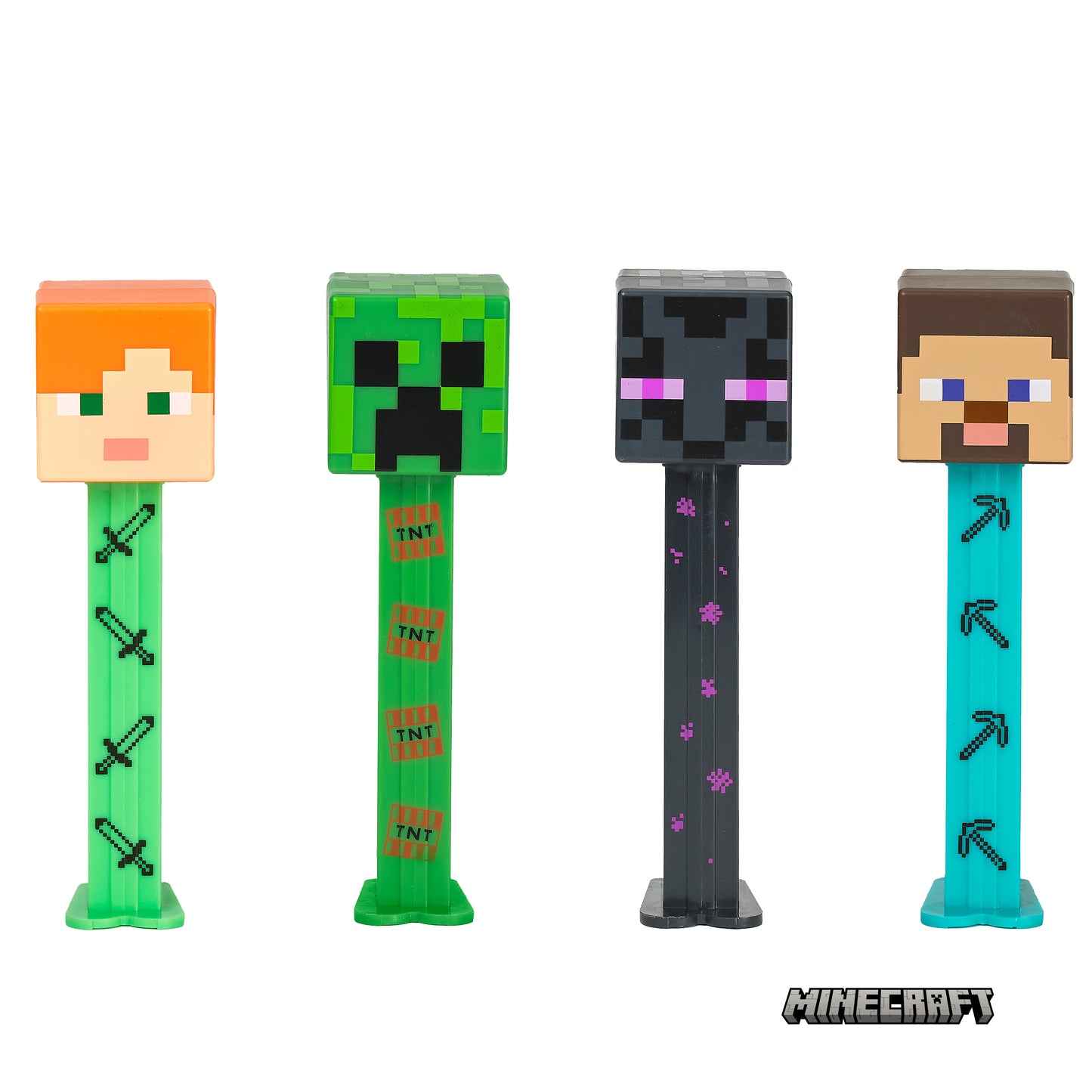 Minecraft Gift Set (Four Dispensers & Six Candy Refills)