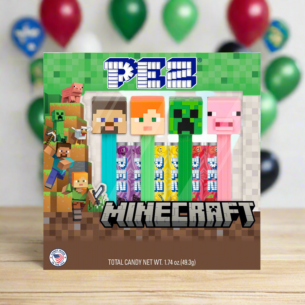 Minecraft Gift Set | Minecraft PEZ Collection | PEZ Official Online ...