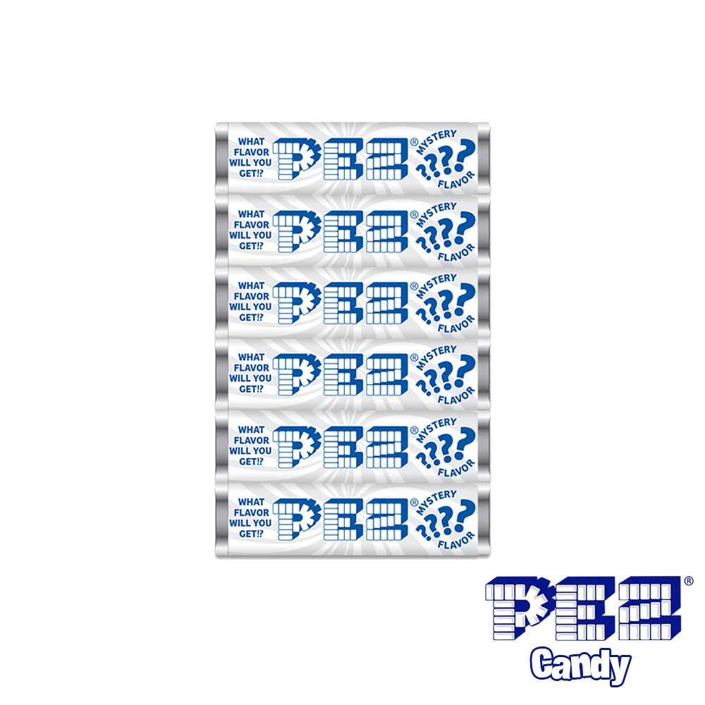 PEZ Original Fruit Candy Refill - 4 Sticks, 34g (1.2oz), Assorted Flavors