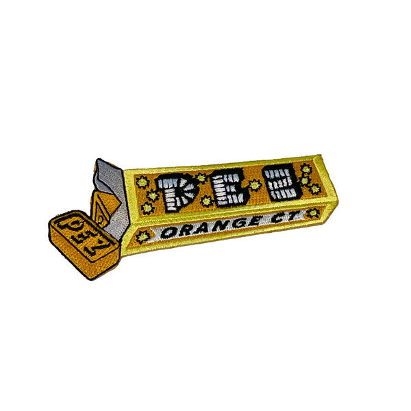 PEZ Orange Embroidered Patch - PEZ Gear - PEZ Official Online