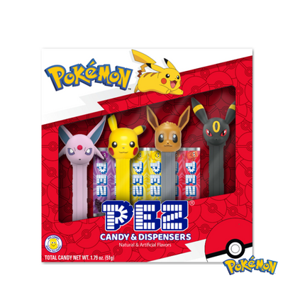 Pokémon Gift Set (Four Dispensers & Six Candy Refills)