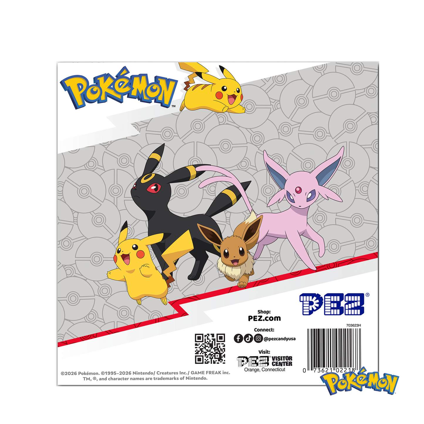 Pokémon Gift Set (Four Dispensers & Six Candy Refills)
