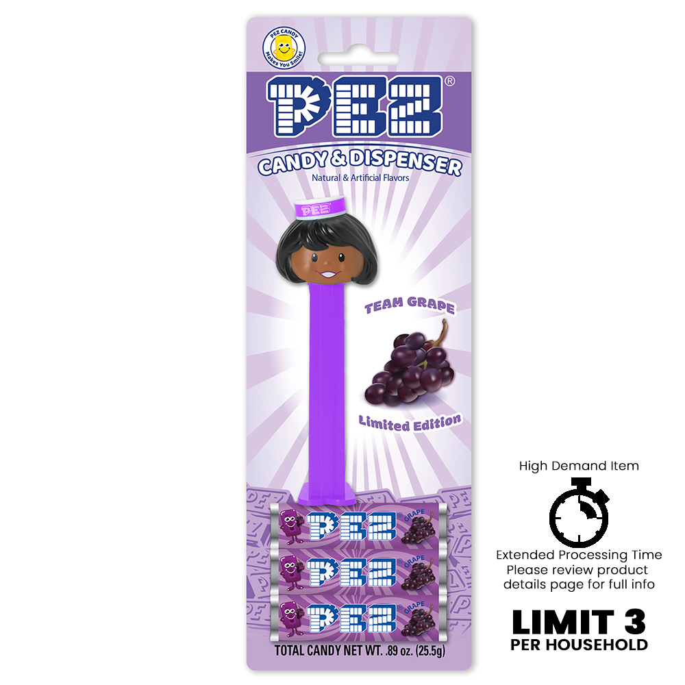 PEZ Presenter Girl Grape (PEZ Exclusive - Limit 3)