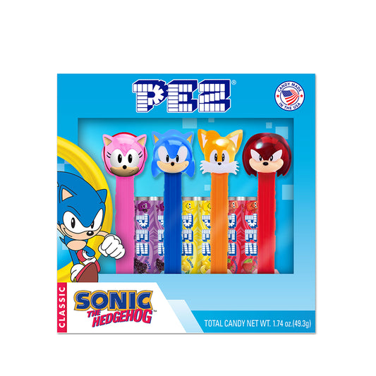 Sonic the Hedgehog Crystal Gift Set (Four Dispenser & Six Candy Refills)