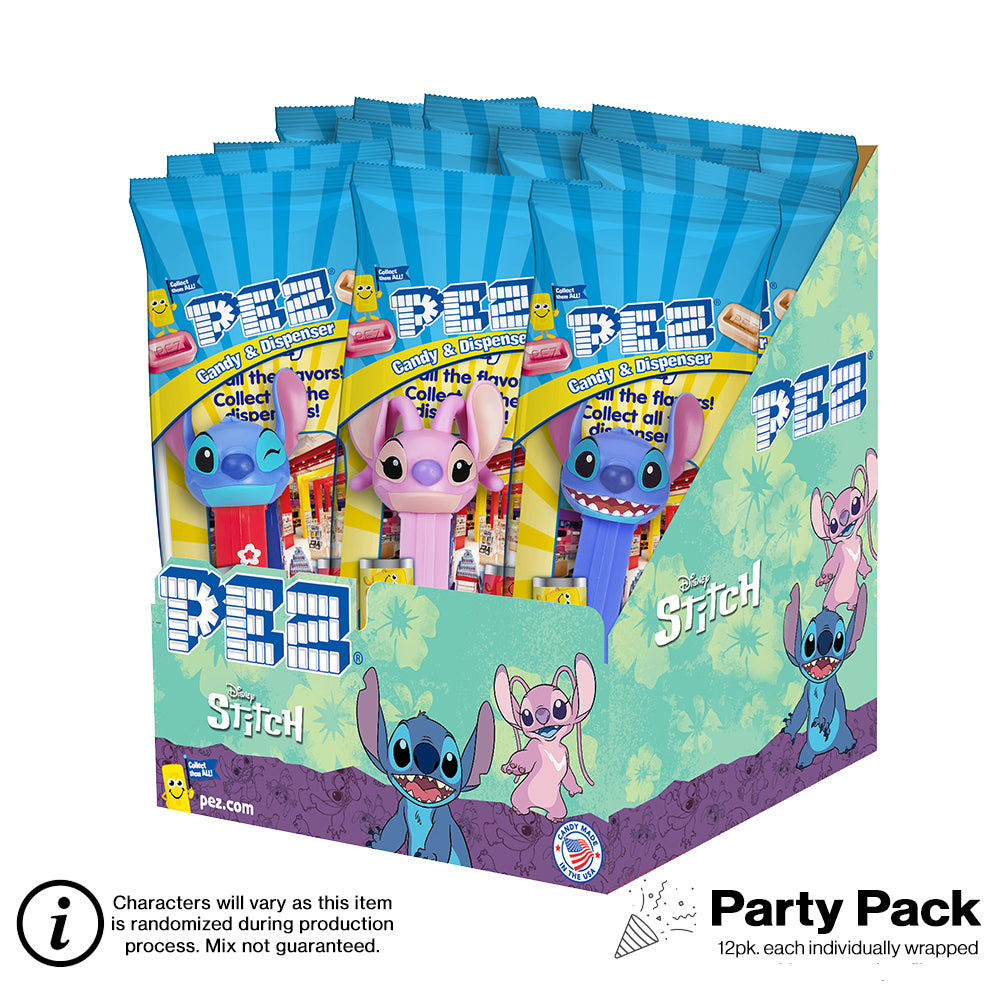 Disney Stitch 12 ct. Party Pack | Stitch PEZ Collection | PEZ Official ...