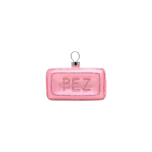 Kat + Annie Strawberry Tablet PEZ Ornament