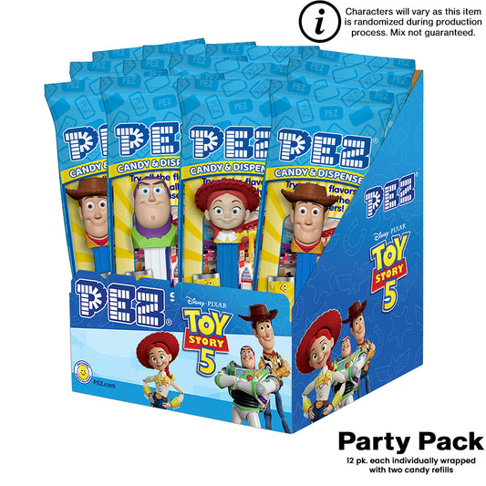 Toy Story PEZ Party Pack (12 pack - each Individually wrapped)